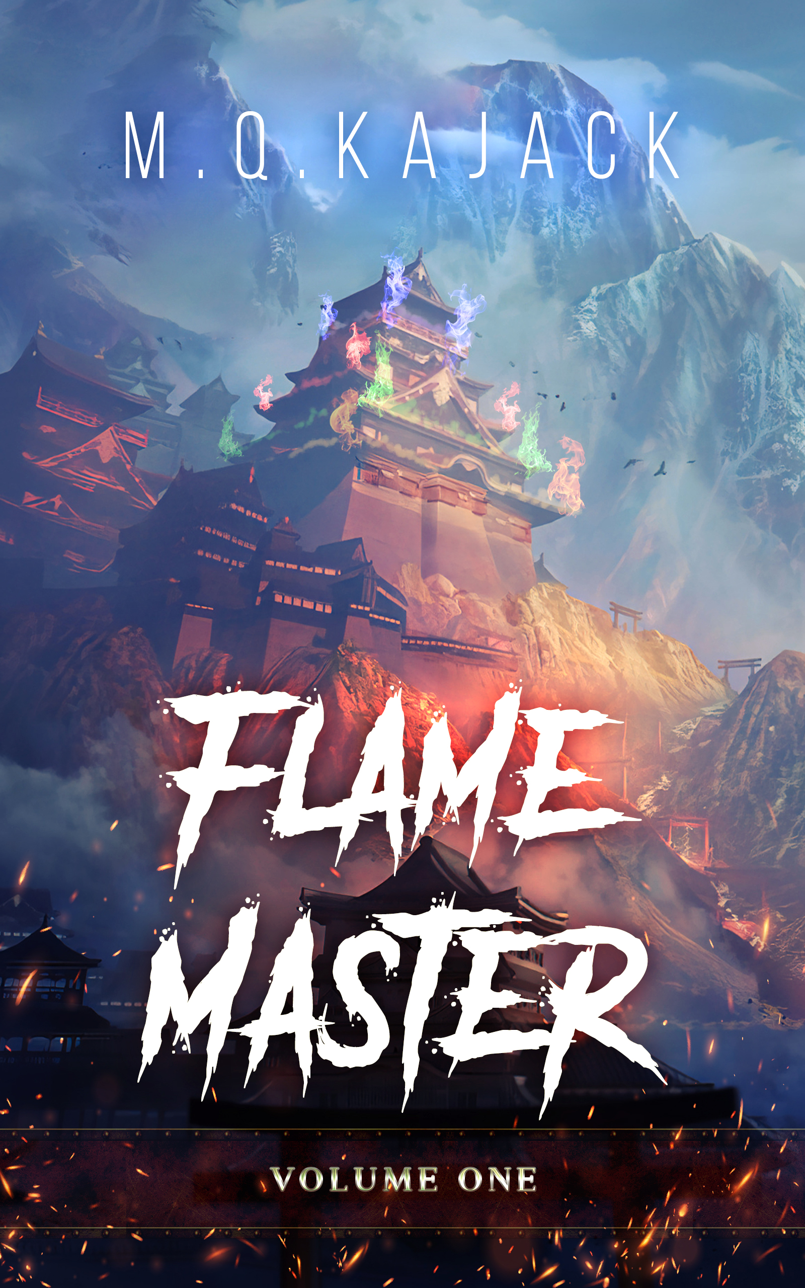 Flame Master 1 a GameLit/LitRPG book by M.Q. Kajack